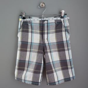 Faded glory, plaid boy's shorts size 10
